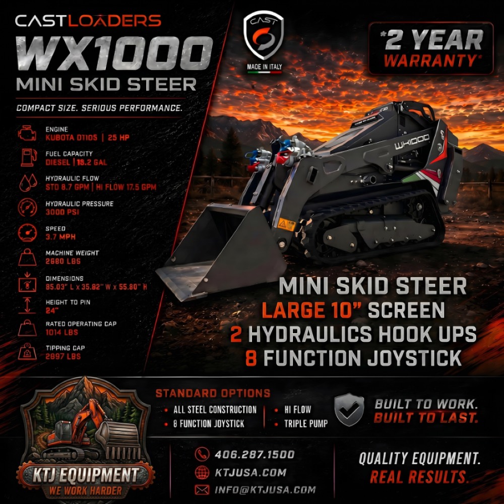 CAST WX1000 Mini Skid Steer photo 2